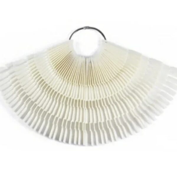 Color pops 50 stuks met 3 op een rij (150tips) melk wit square