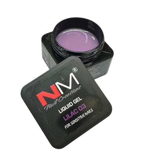 NailMaster | 3 Lilac Liquid Gel 20ml TPO free - Afbeelding 2