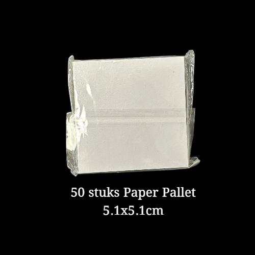 Paperpalet 50 stuks dubbelzijdige 5.1x5.1cm