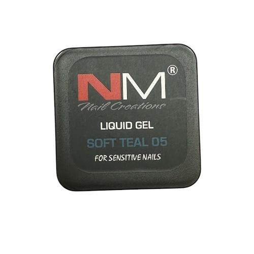 NailMaster | 05 Soft Teal Liquid Gel 20ml TPO free