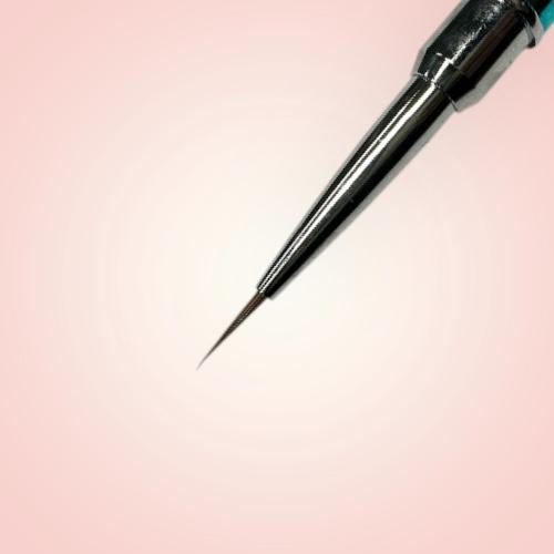 Aquarel penseel Kolinsky 0.1 Blauw - Afbeelding 2