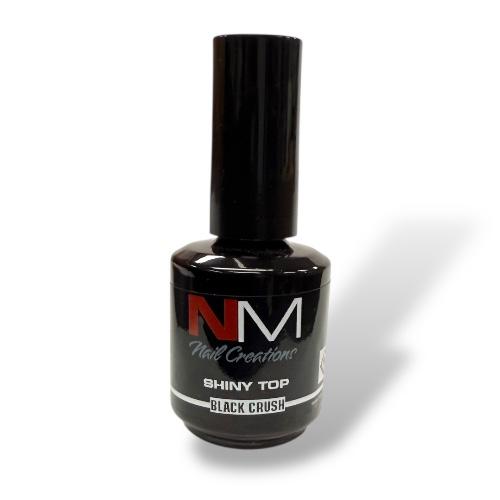Nailmaster Shiny Top BLACK CRUSH 10ml