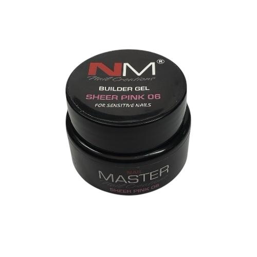 NailMaster | Builder gel SHEER PINK 06/30ml TPO /HEMA FREE