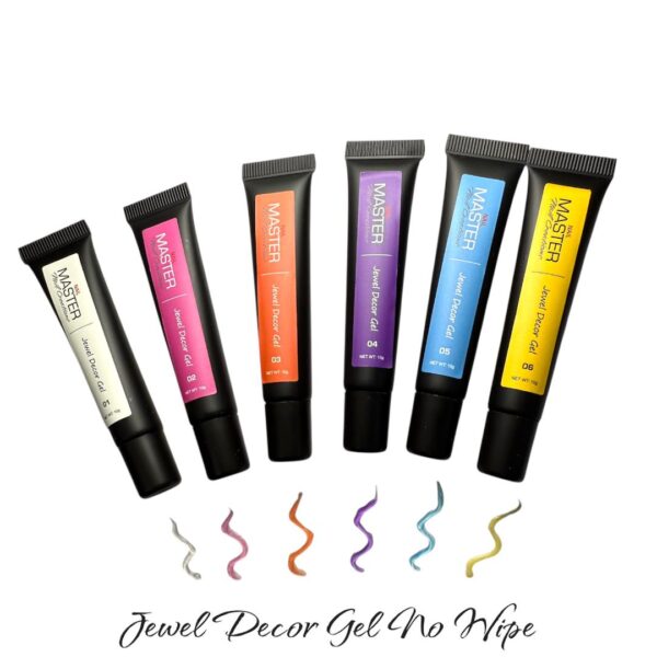 Jewel Decor Gel AKTIE Pakket 6xtubes