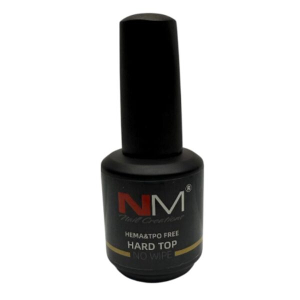 NailMaster | Hard Top No Wipe 15ml Hema/Tpo free