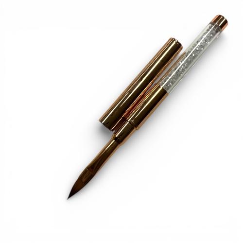 Kattentong (schaduw art penseel) goud roze